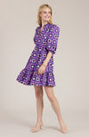 Karlie Graphic Geo Dress - Graphic Geo