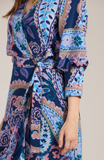 Jules Silk Paisley Dress - Paisley