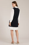 Scout Cashmere Twofer Dress - Navy