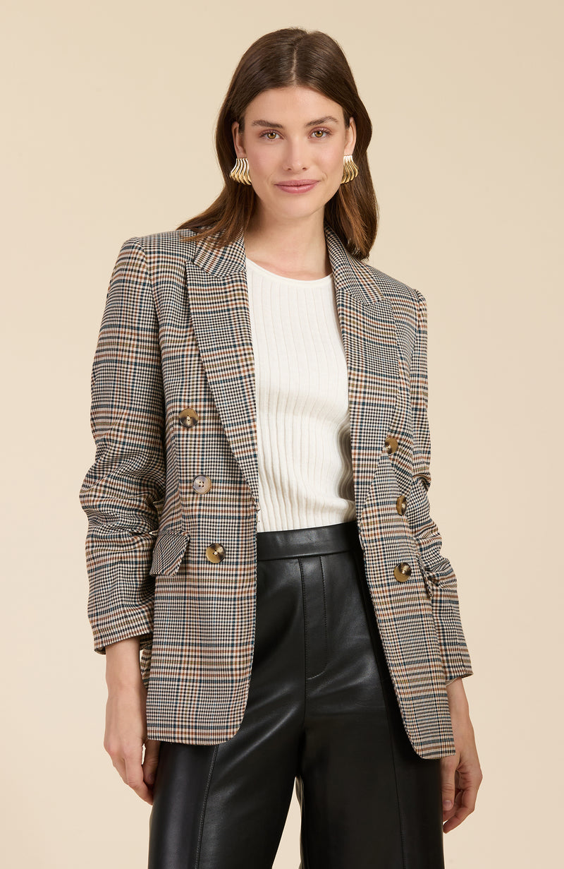 Blair Buckingham Plaid Blazer - Buckingham Plaid