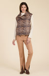 Cheetah Puffer Vest - Cheetah