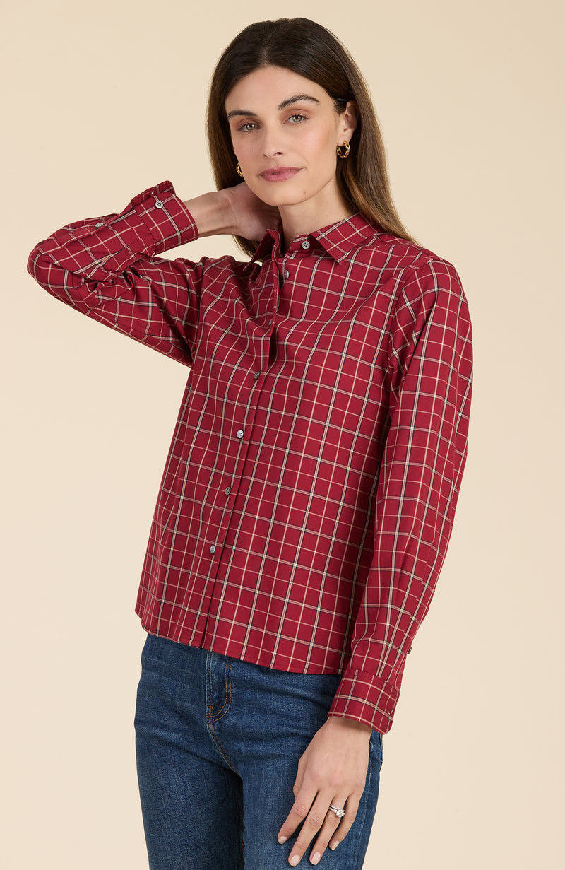 Wells Kinsbury Plaid Shirt - Kinsbury Plaid