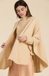 Cashmere Blend Wrap - Eggshell