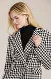 Tommy Check Blazer - Black White Check