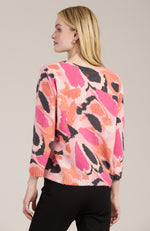 Pink Splash Sweater - Coco Pink