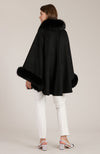 Cali Cape Coat - Black