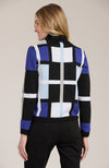 Dimensional Sweater - Multi Black Blue