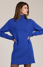 Donna Cashmere Blend Dress - Sapphire