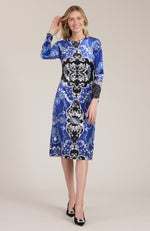 Dana Velvet Diamonds Dress - Diamonds & Sapphires