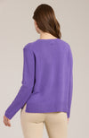 Cashmere Center Stitch Sweater - Light Violet