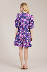 Karlie Graphic Geo Dress - Graphic Geo