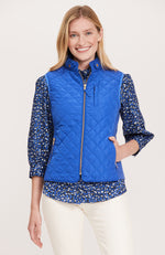 Moto Vest - Cobalt