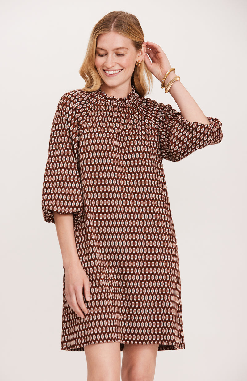 Pammie Jacquard Dress - FTB