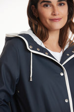 Block Island Rain Coat - Navy