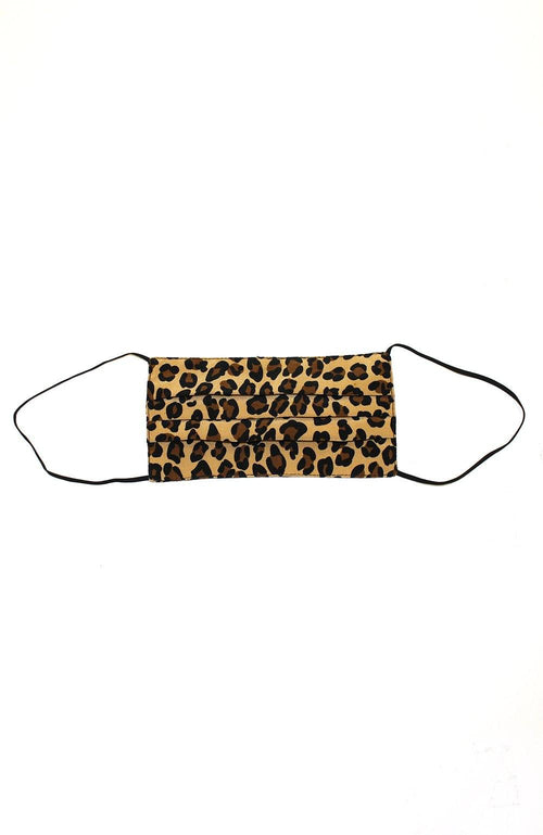 LEOPARD MASK - LEOPARD TylerBoe ONE SIZE LEOPARD 